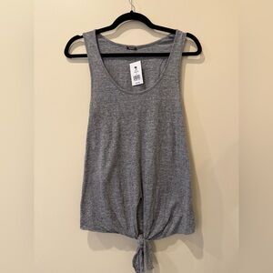 Monrow NWT Heather Gray Tank Top
